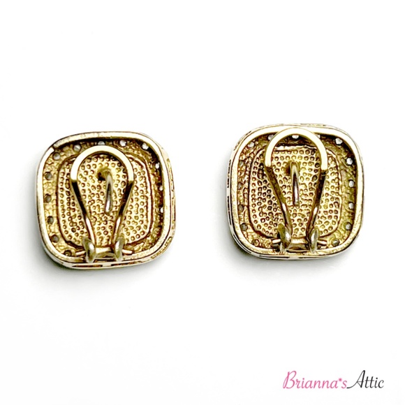 Elegant Rhinestone Decor Stud Earrings Daily Decoration For Women - Picture 7 of 8